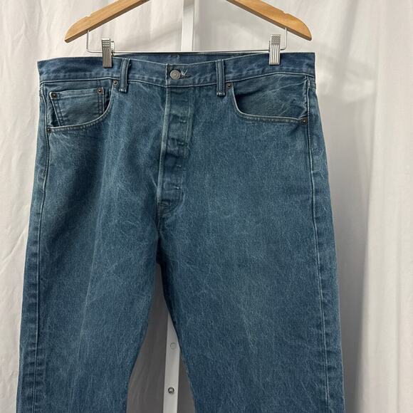 Levi's 501XX Jeans Men's 36x29 White Oak Cone Denim Blue - Picture 8 of 14